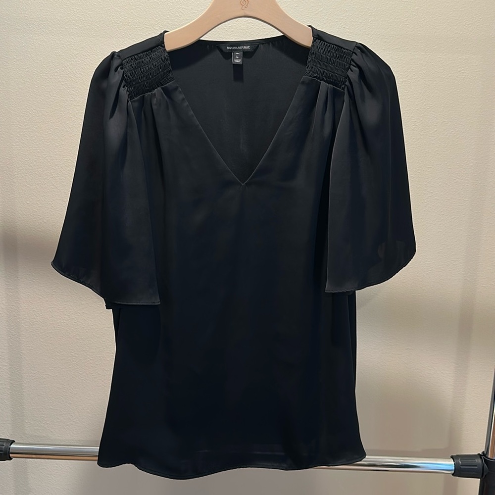 Elegant Black Women's Top